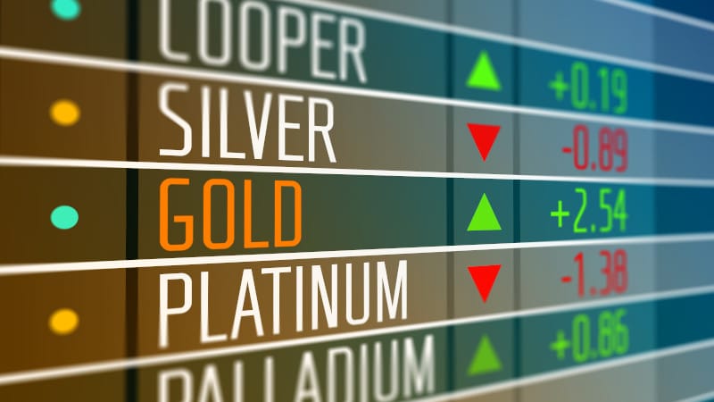 precious metals include silver, gold, platinum, and palladium