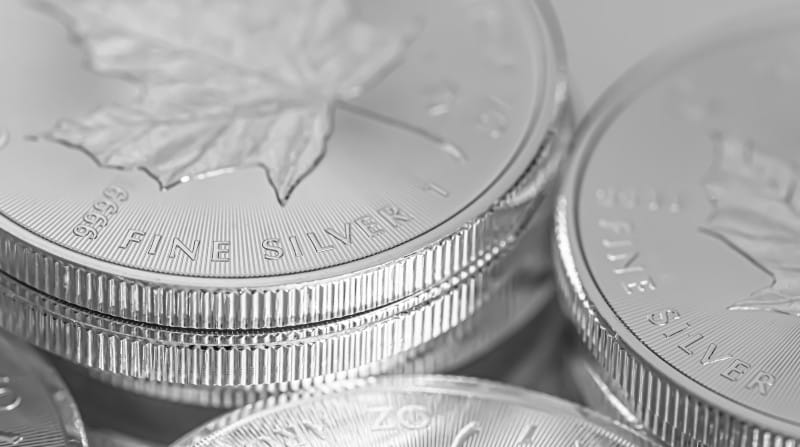 Canadian Silver Maple Leaf coins