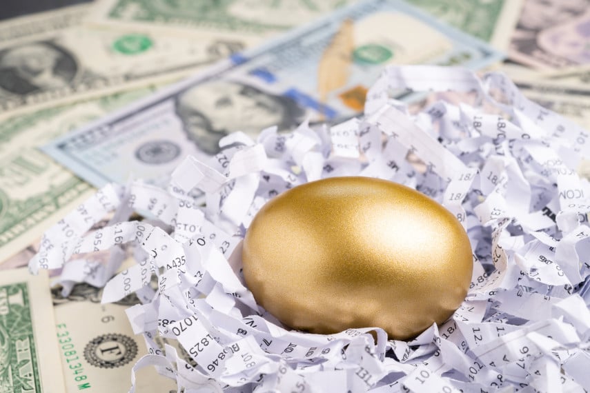 gold retirement nest egg