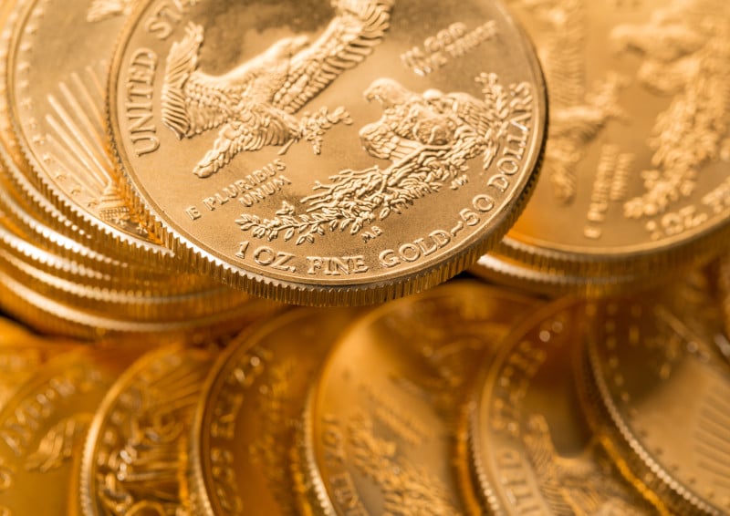 American Gold Eagle coins