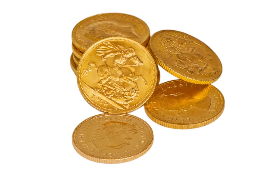 Queen Elizabeth II gold coins