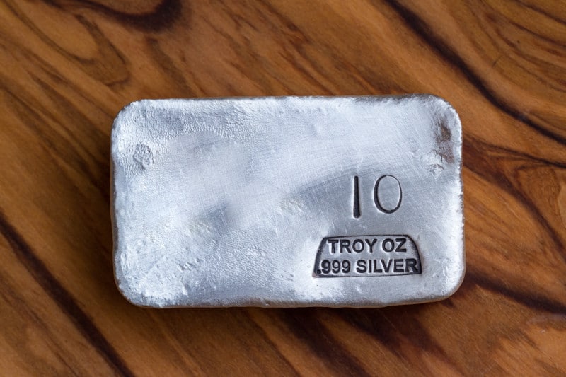 10 ounce silver bar