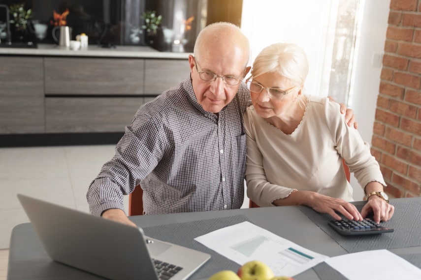 older couple investing in IRA