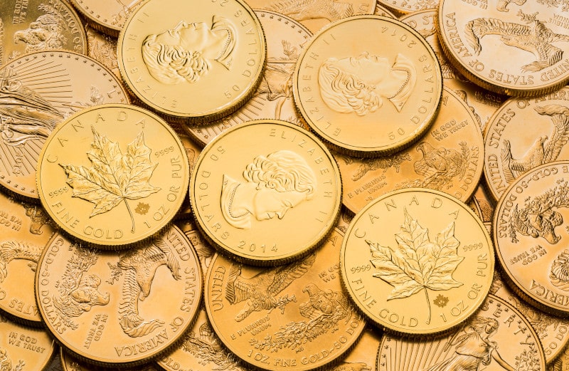 gold coins