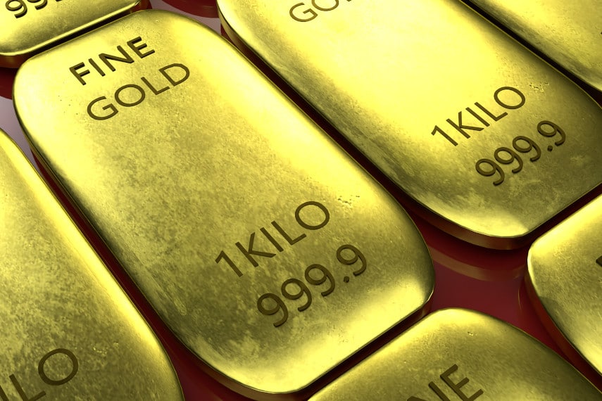 one kilo gold bars