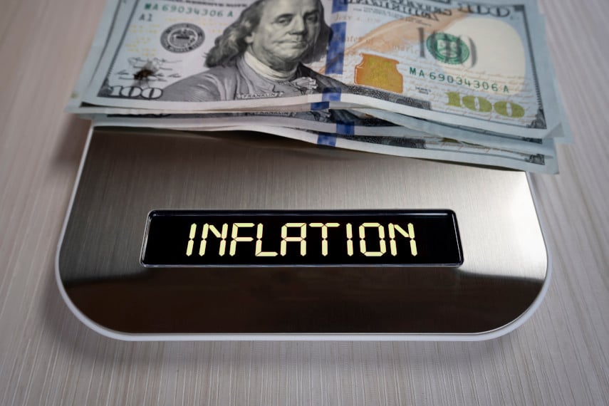 inflation of the US dollar