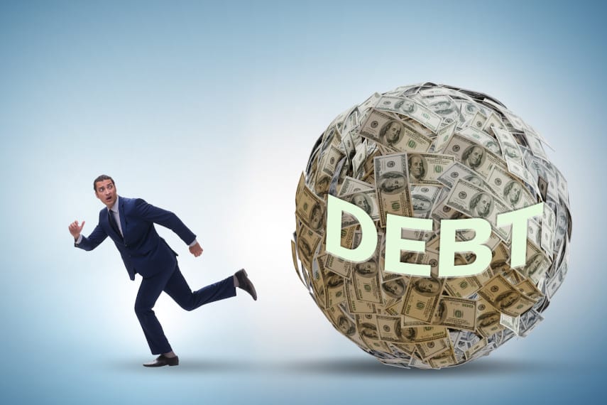 dollar bubble of debt