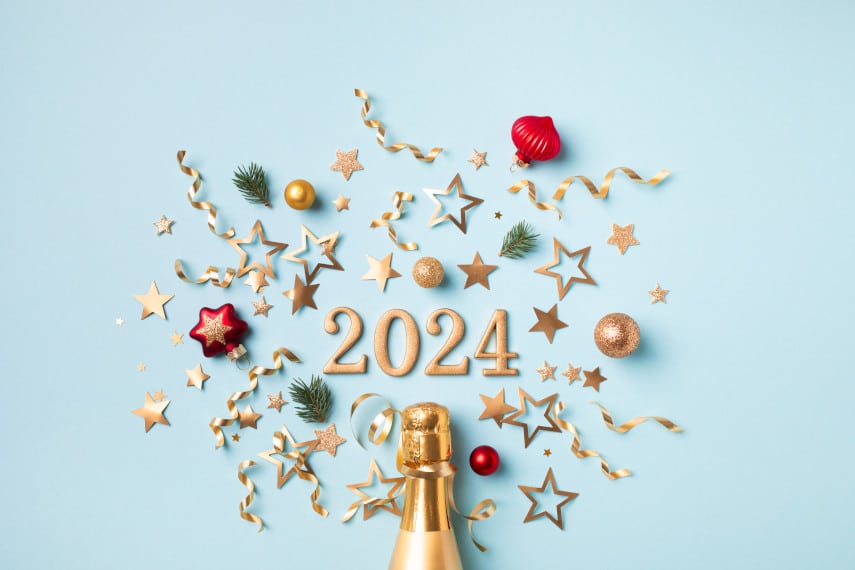 New Year's resolutinos for 2024