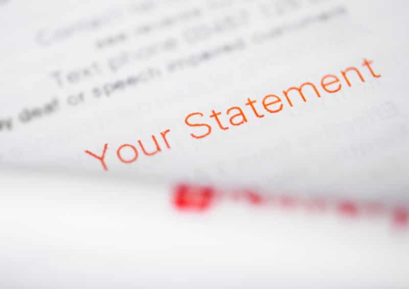 your IRA statement