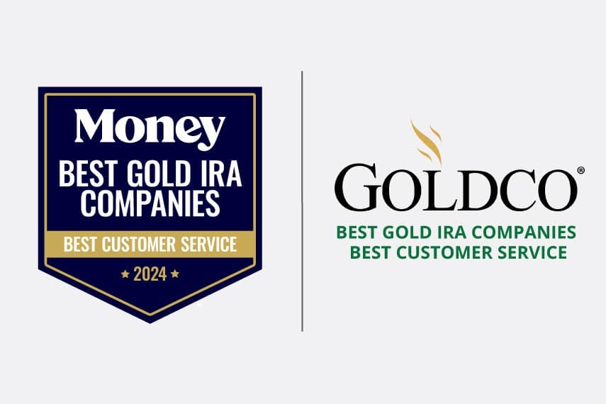 Money.com 2024 award - Best Gold IRA Companies