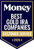 Money Best Gold IRA Companies Customer Service 2026
