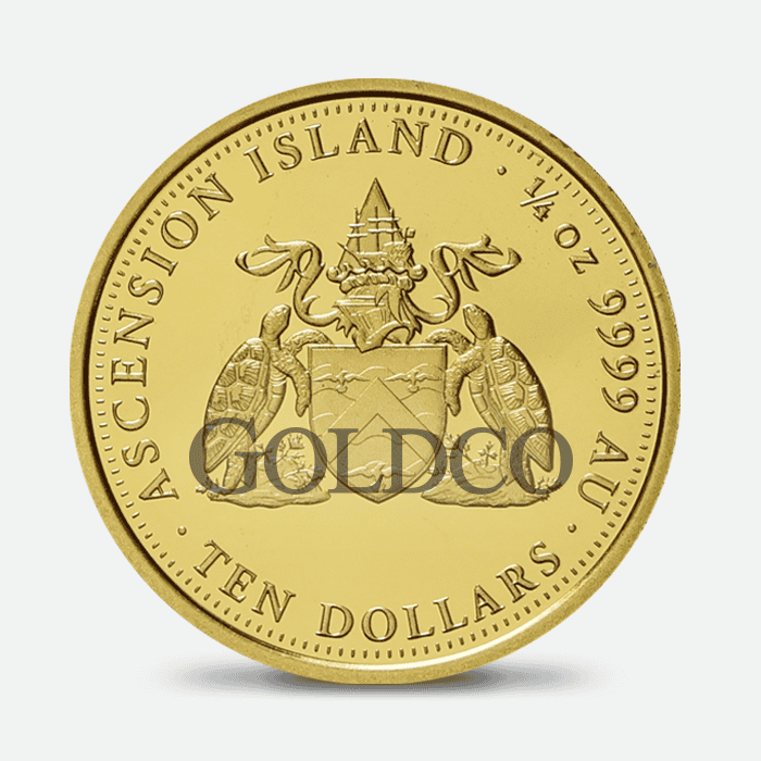 Gold Honor Coin Back