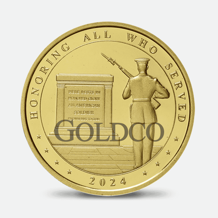 Gold Honor Coin Front