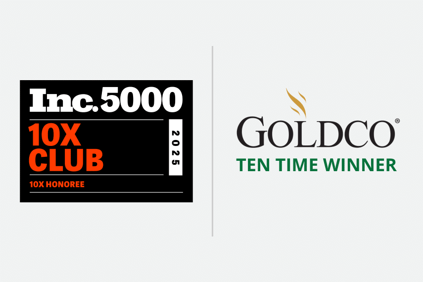 Inc 5000 10x Club 2025 - 10x Honoree