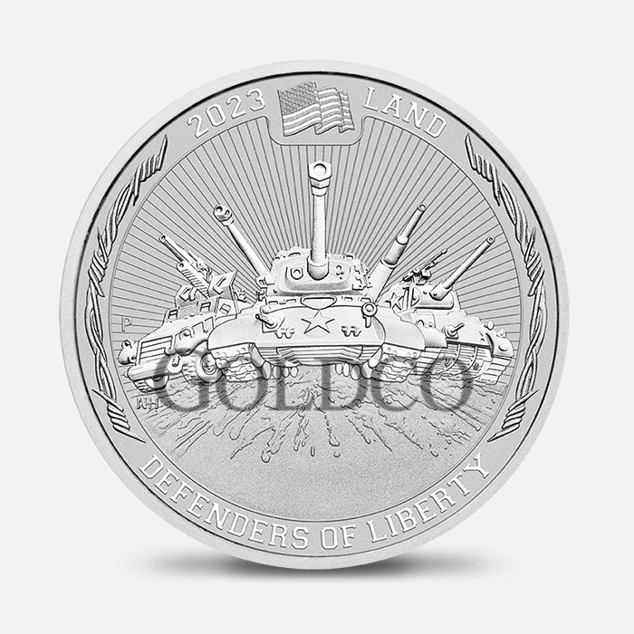 2023 Defenders of Liberty Coin Front