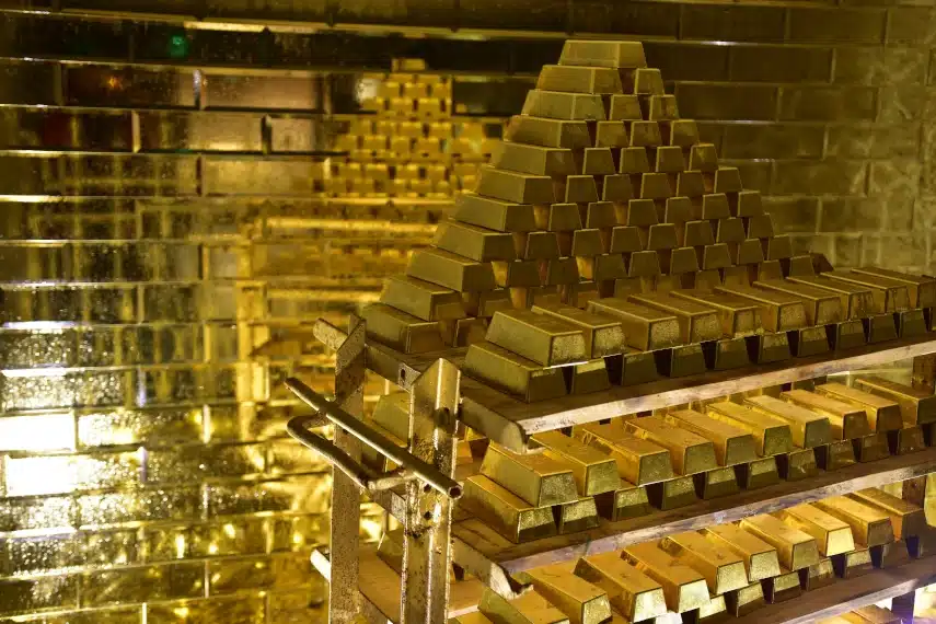 stack of gold bars