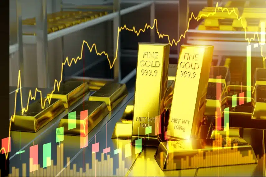 gold bars and prices